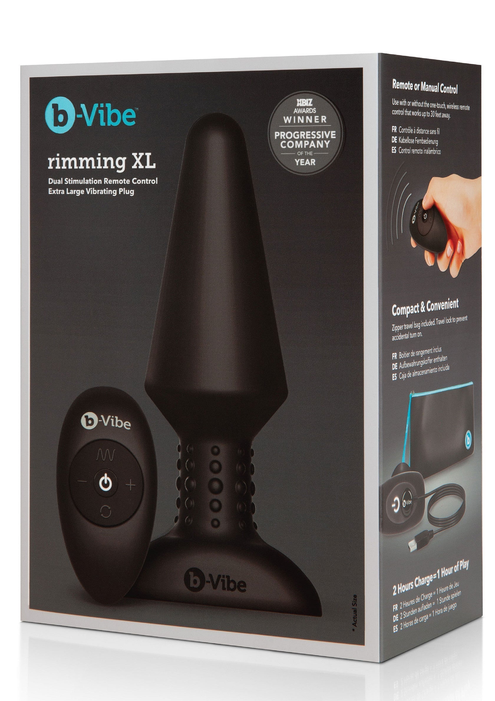 35434 b vibe rimming plug xl