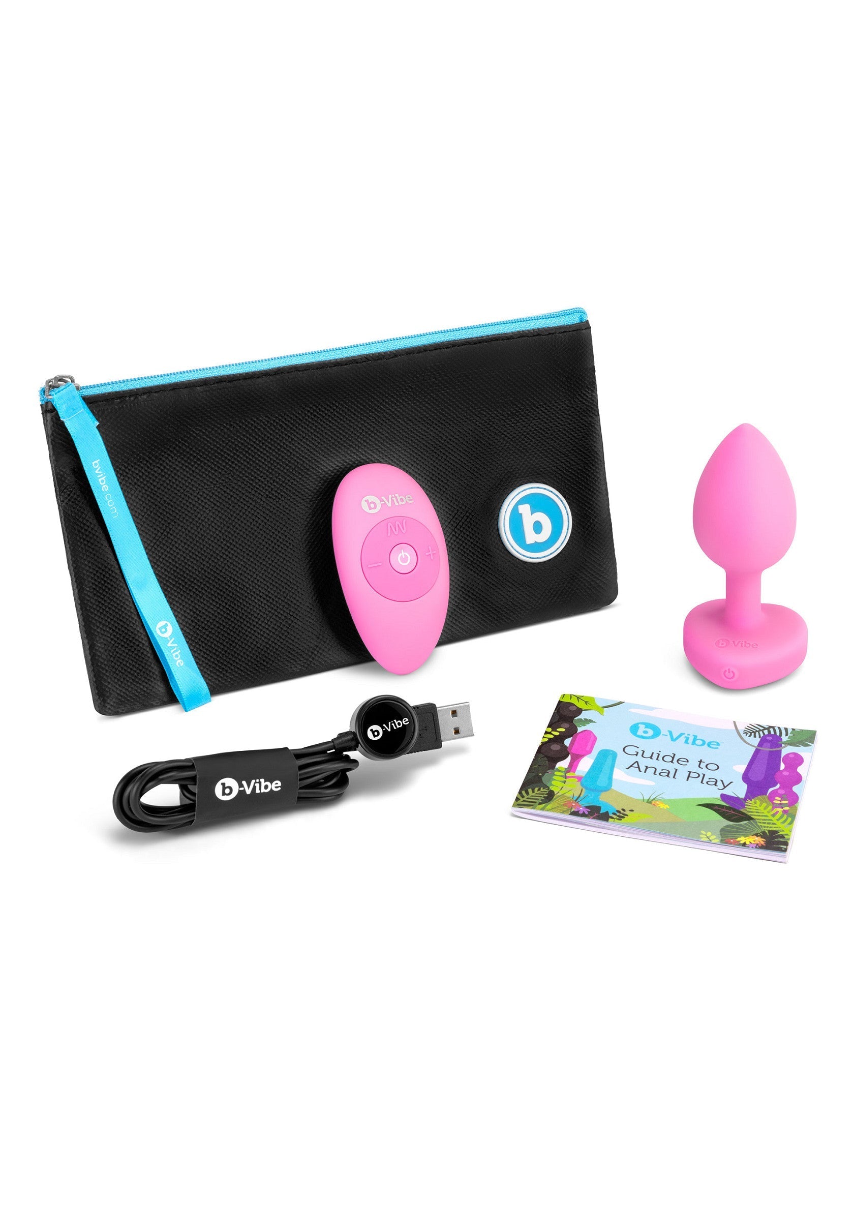 35454 b vibe vibr heart plug sm