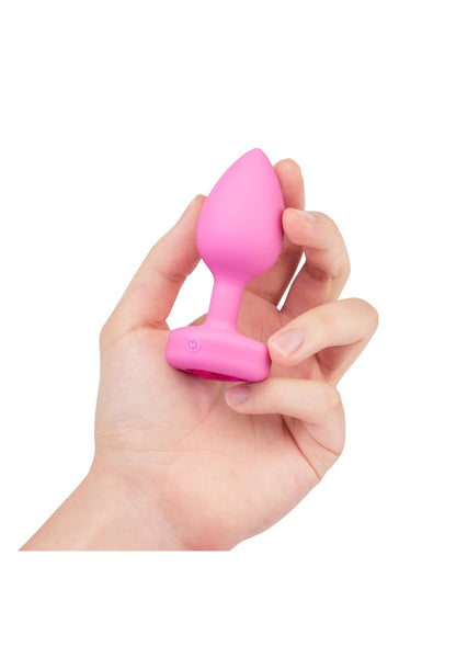 35454 b vibe vibr heart plug sm