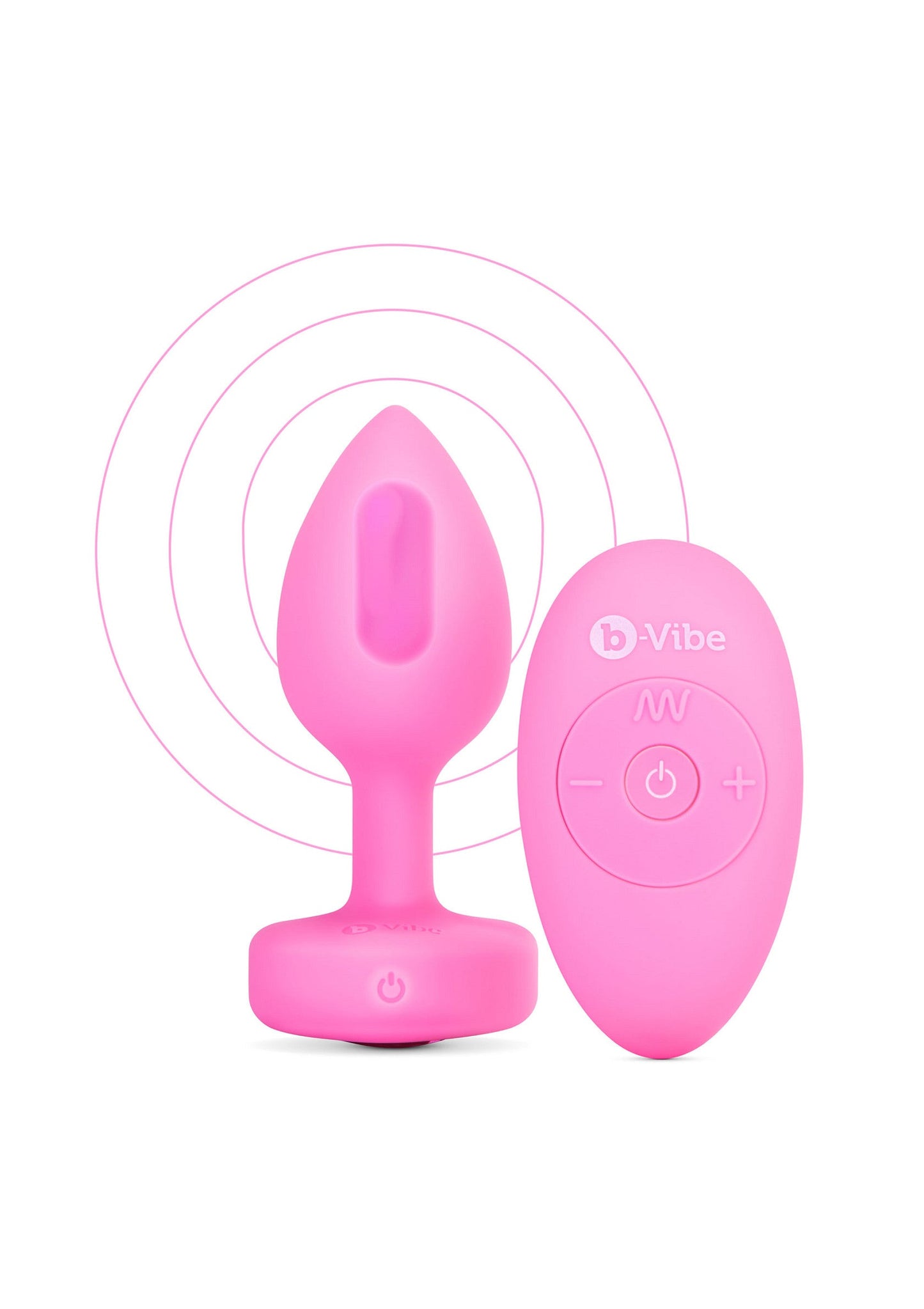 35454 b vibe vibr heart plug sm