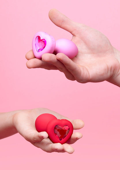 35454 b vibe vibr heart plug sm