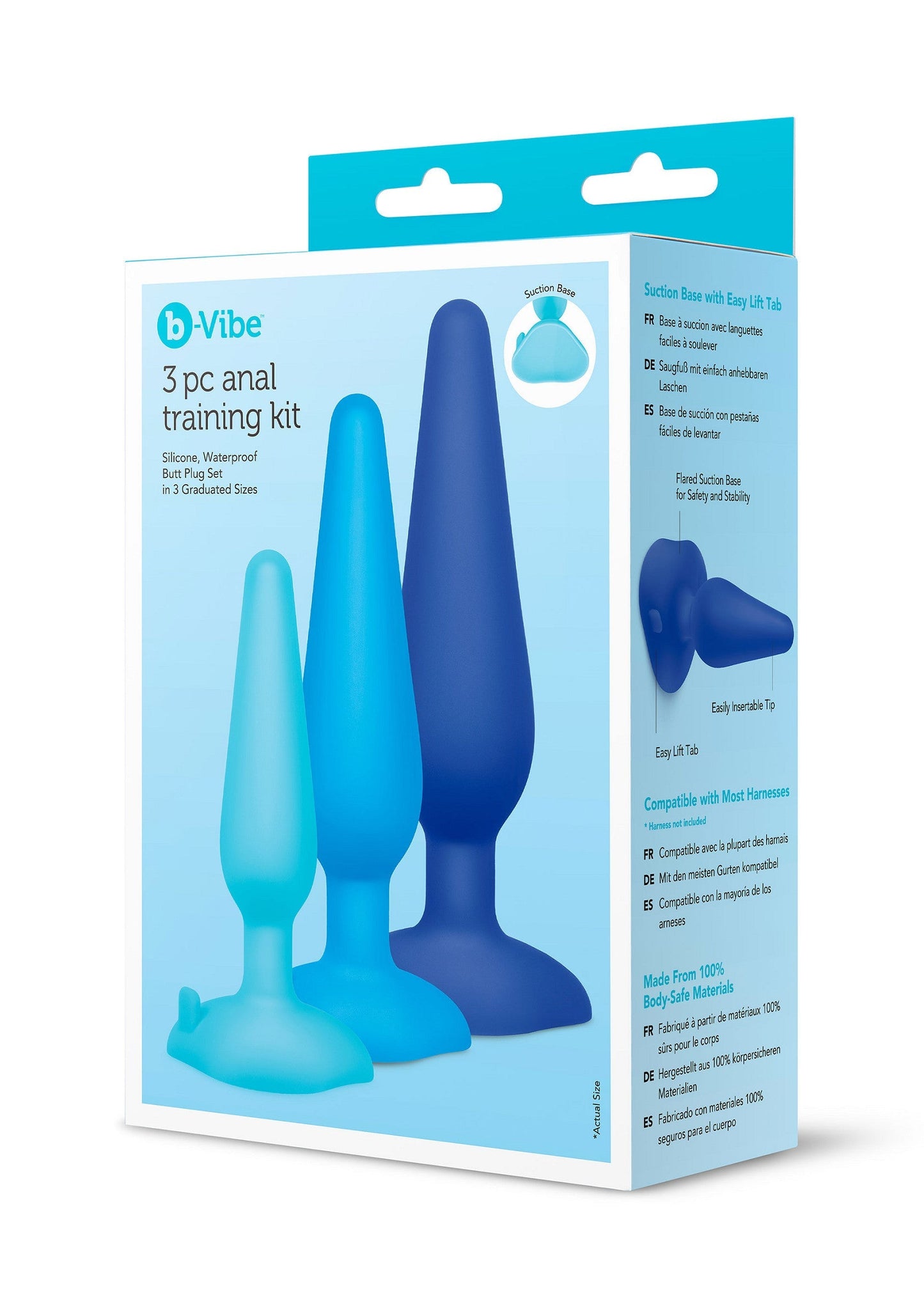 35468 b vibe anal training kit 3pcs