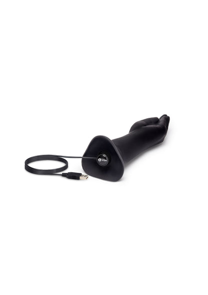 Vibrating Silicone Fisting Dildo