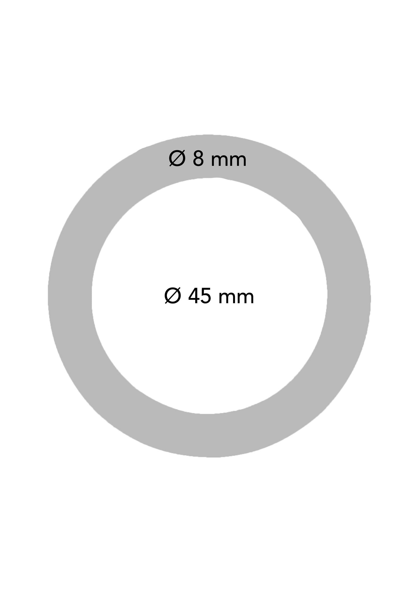 38001 steel power tools cockring rvs 8 mm 45 mm