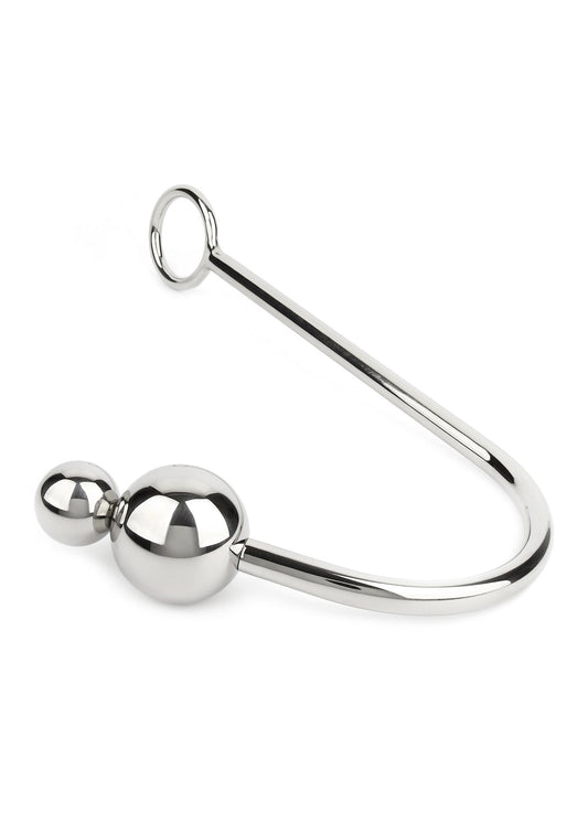 38113 mr steel anal hook double balls 2540mm