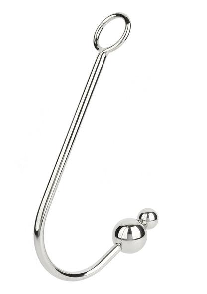 38113 mr steel anal hook double balls 2540mm