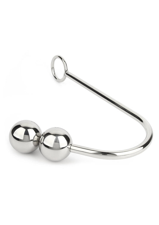 38114 mr steel anal hook double balls 4040mm