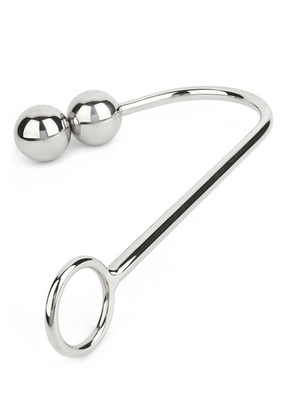 38114 mr steel anal hook double balls 4040mm
