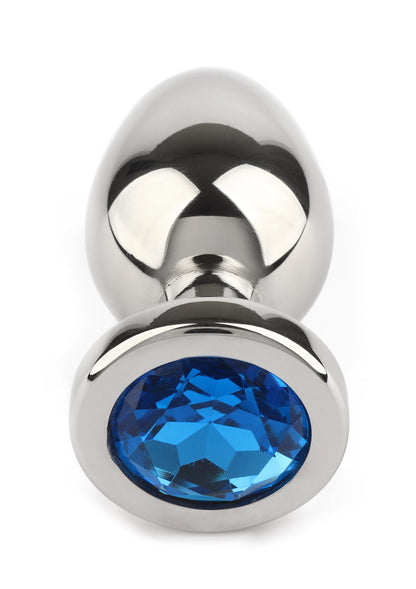 38130 mr steel jewled butt plug small