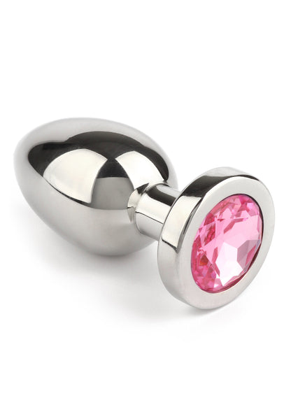 38130 mr steel jewled butt plug small
