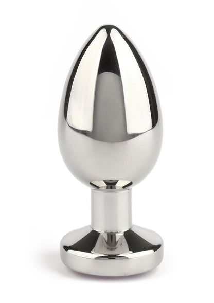 38130 mr steel jewled butt plug small