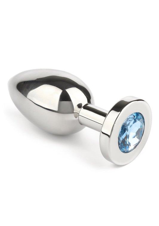 38131 mr steel jewled butt plug medium