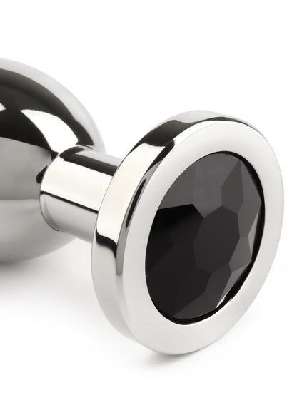 38132 mr steel jewled butt plug large