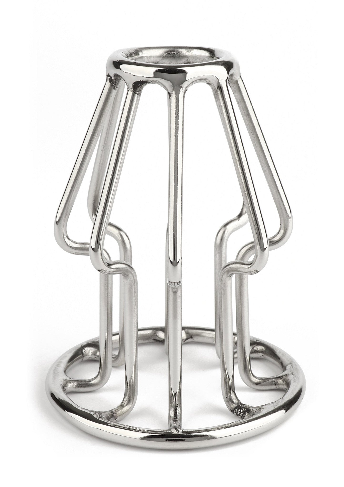 38146 mr steel trapezoid anal plug small