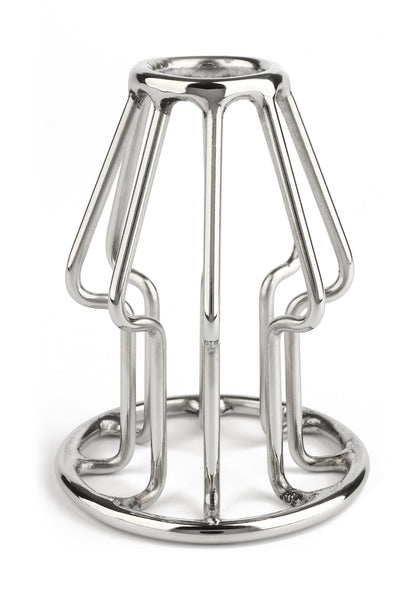 38146 mr steel trapezoid anal plug small