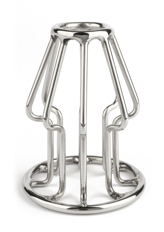 38146 mr steel trapezoid anal plug small