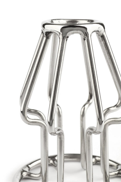 38146 mr steel trapezoid anal plug small