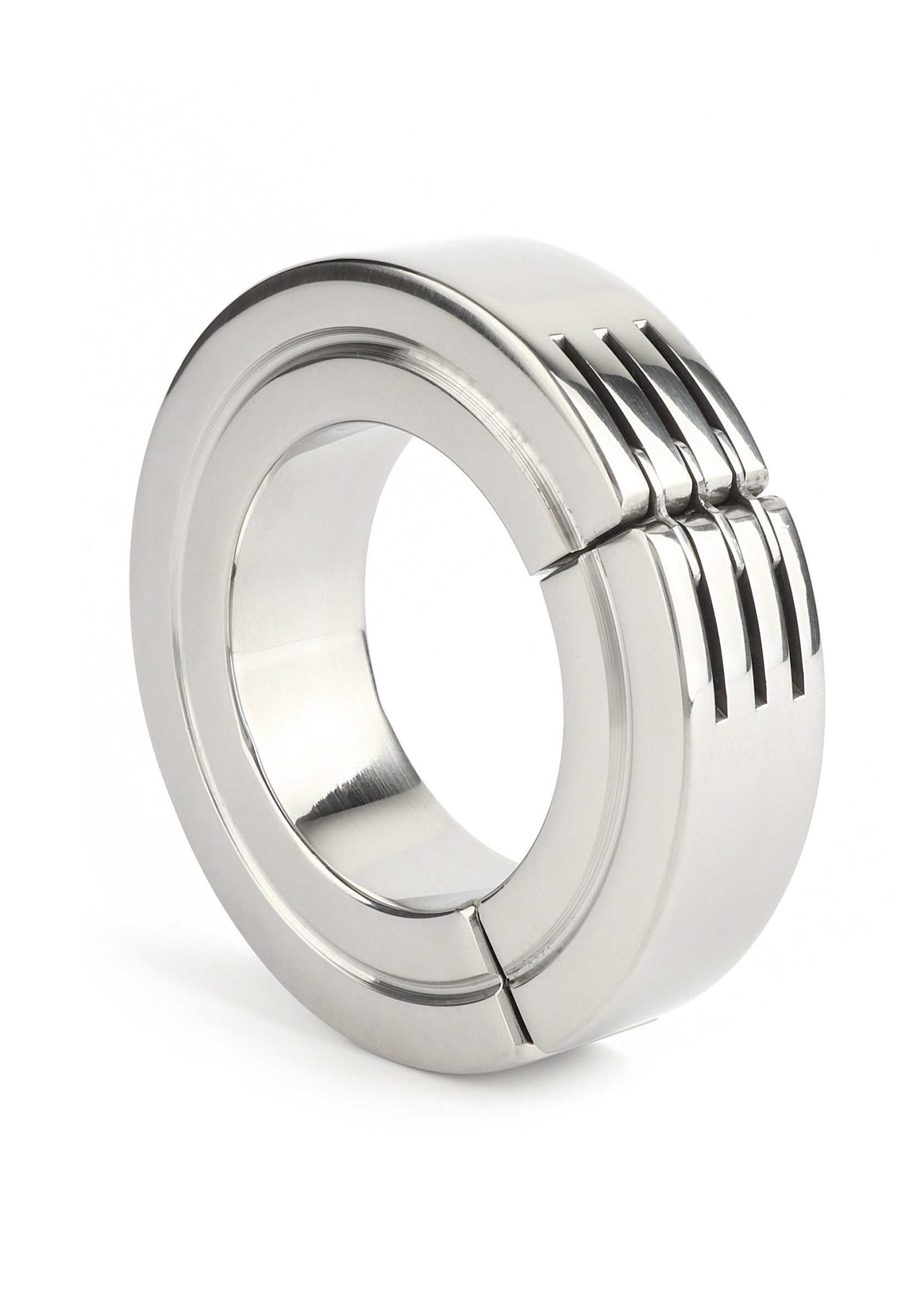 38190 mr steel hinged magnetic cockring 40mm