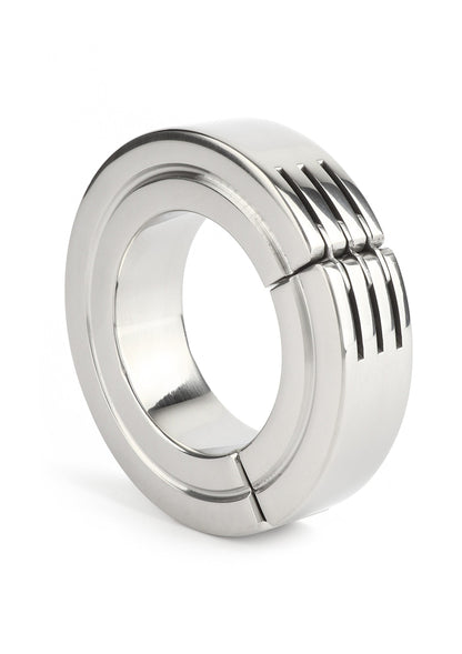 38190 mr steel hinged magnetic cockring 40mm