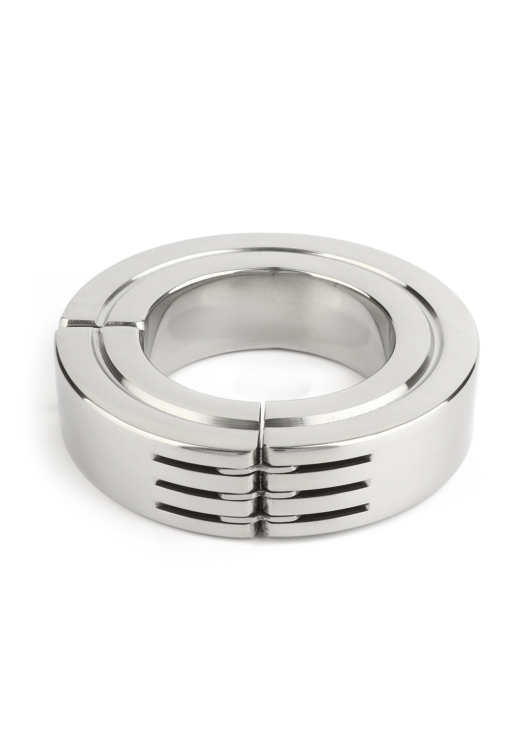 38190 mr steel hinged magnetic cockring 40mm