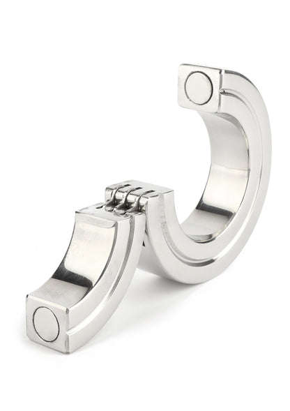 38190 mr steel hinged magnetic cockring 40mm
