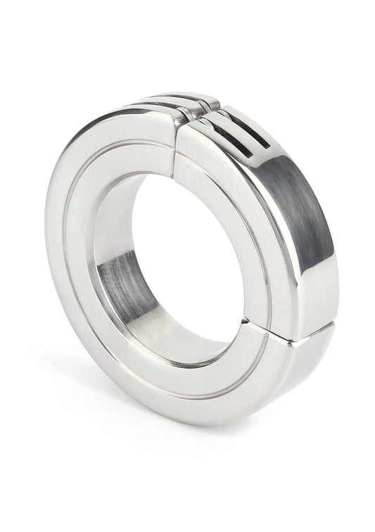 38191 mr steel hinged magnetic cockring 45mm