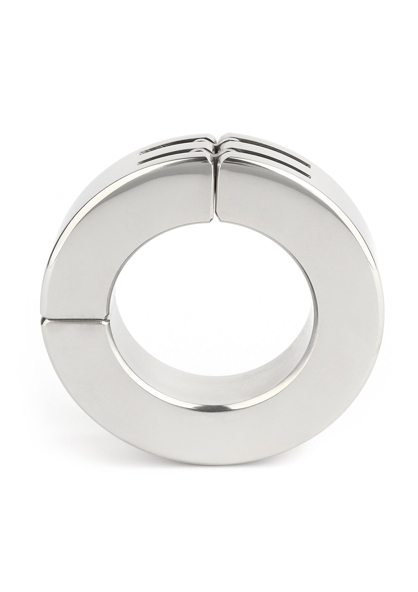 38191 mr steel hinged magnetic cockring 45mm