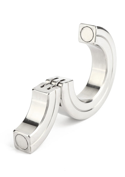 38191 mr steel hinged magnetic cockring 45mm