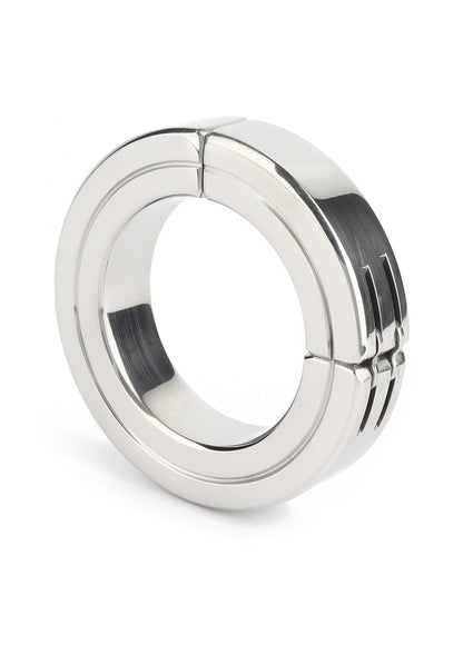 38192 mr steel hinged magnetic cockring 50mm