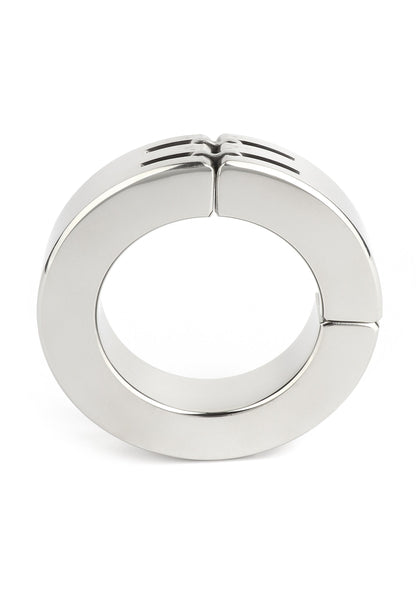 38192 mr steel hinged magnetic cockring 50mm