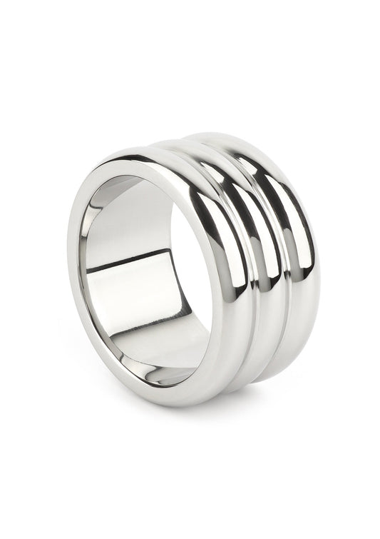 38213 mr steel elegant deep c ring 40mm