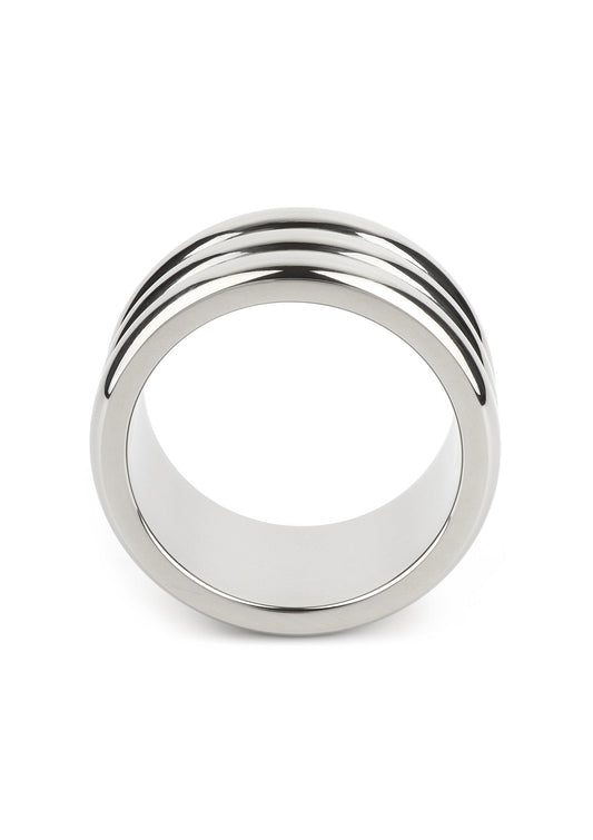 38213 mr steel elegant deep c ring 40mm