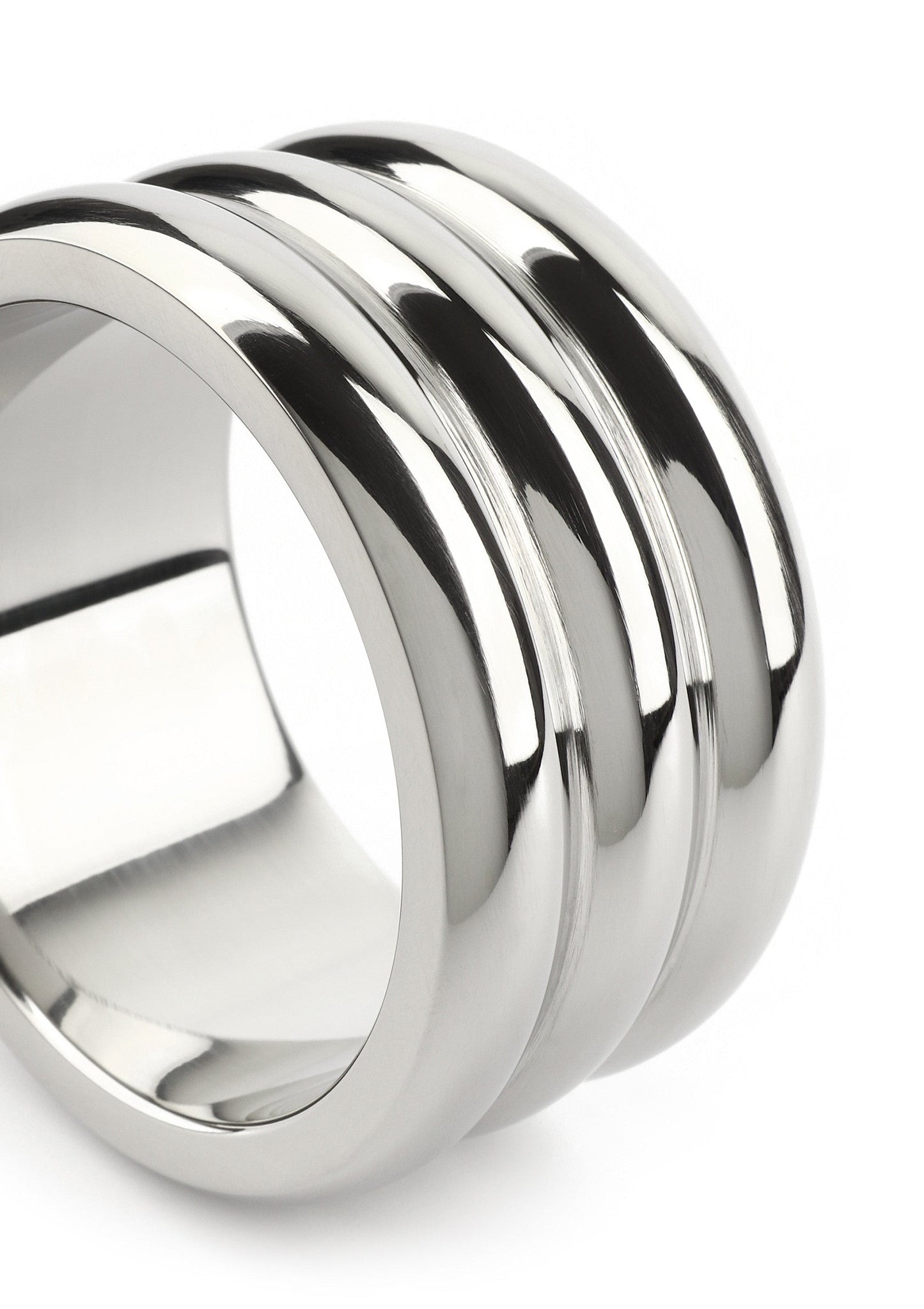 38213 mr steel elegant deep c ring 40mm