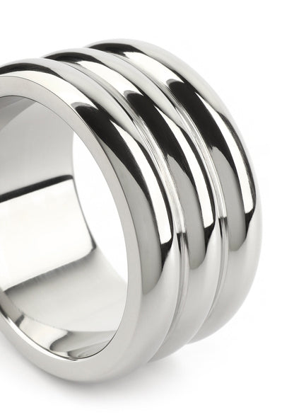 38213 mr steel elegant deep c ring 40mm