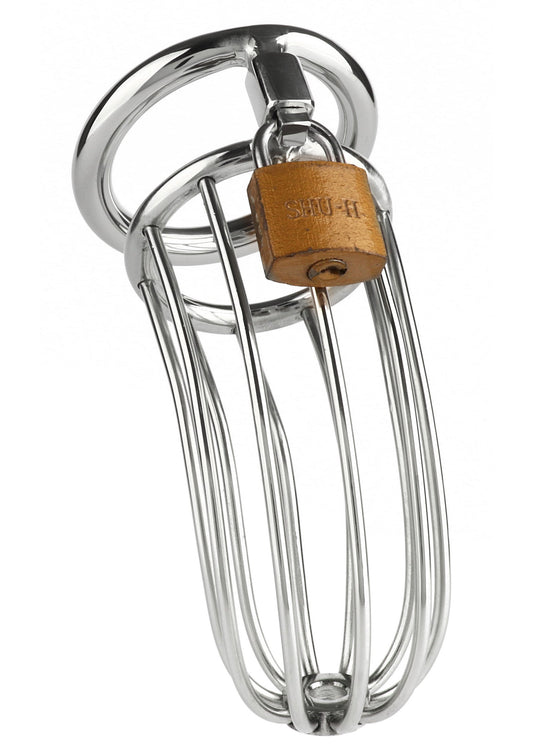 38340 mr steel the man slut cock cage