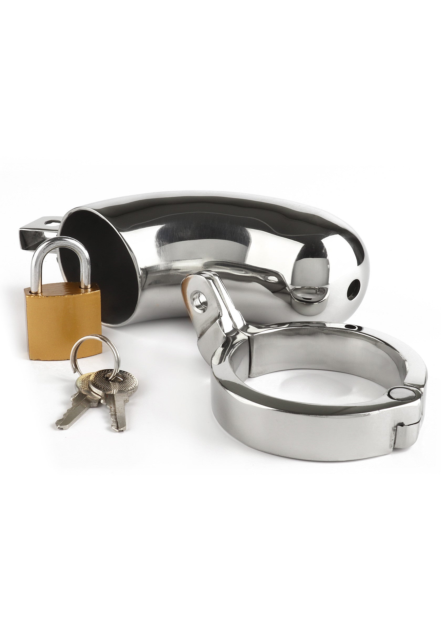 38342 mr steel the brig male chastity device