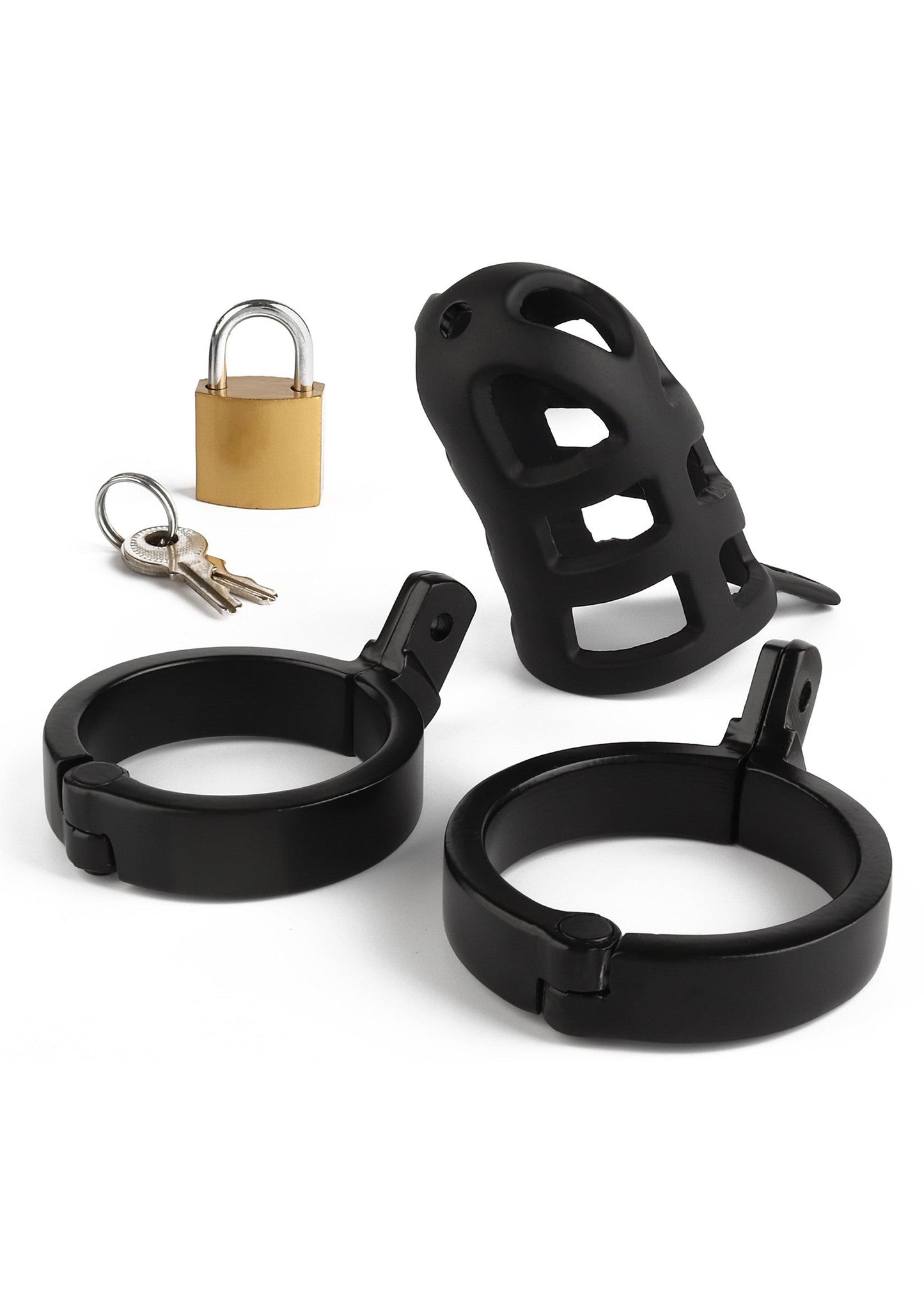 38343 mr steel brutal chastity cage