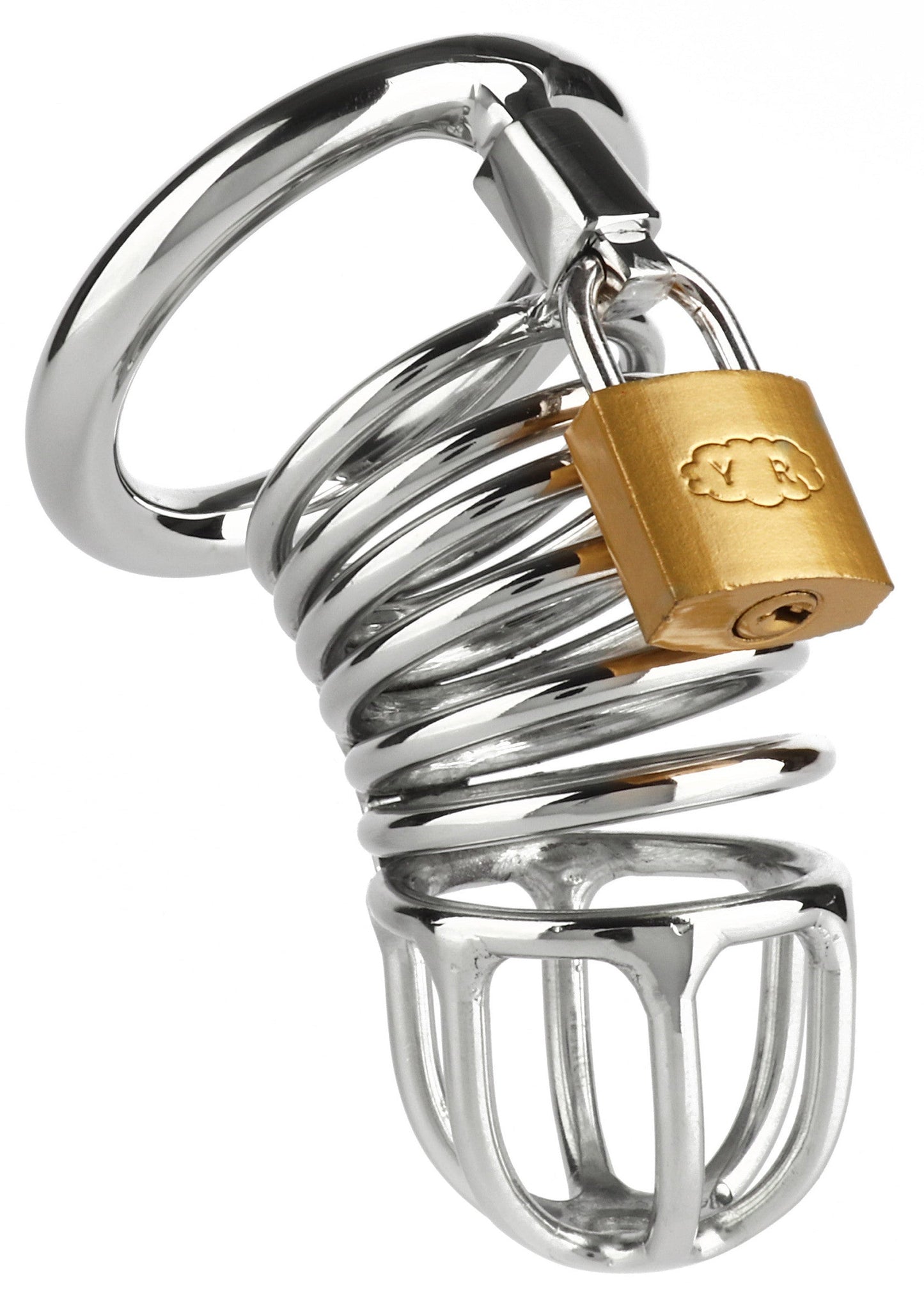38345 mr steel ring master chastity device