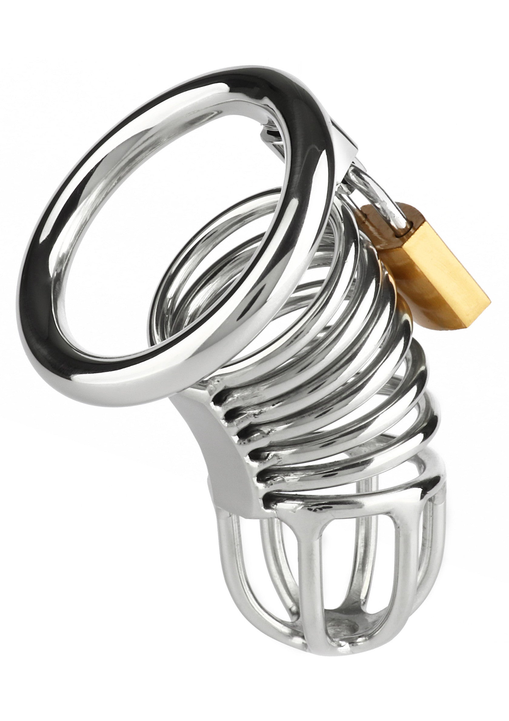 38345 mr steel ring master chastity device