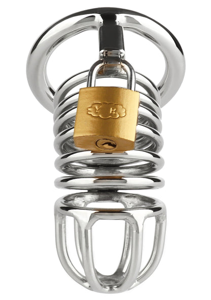 38345 mr steel ring master chastity device