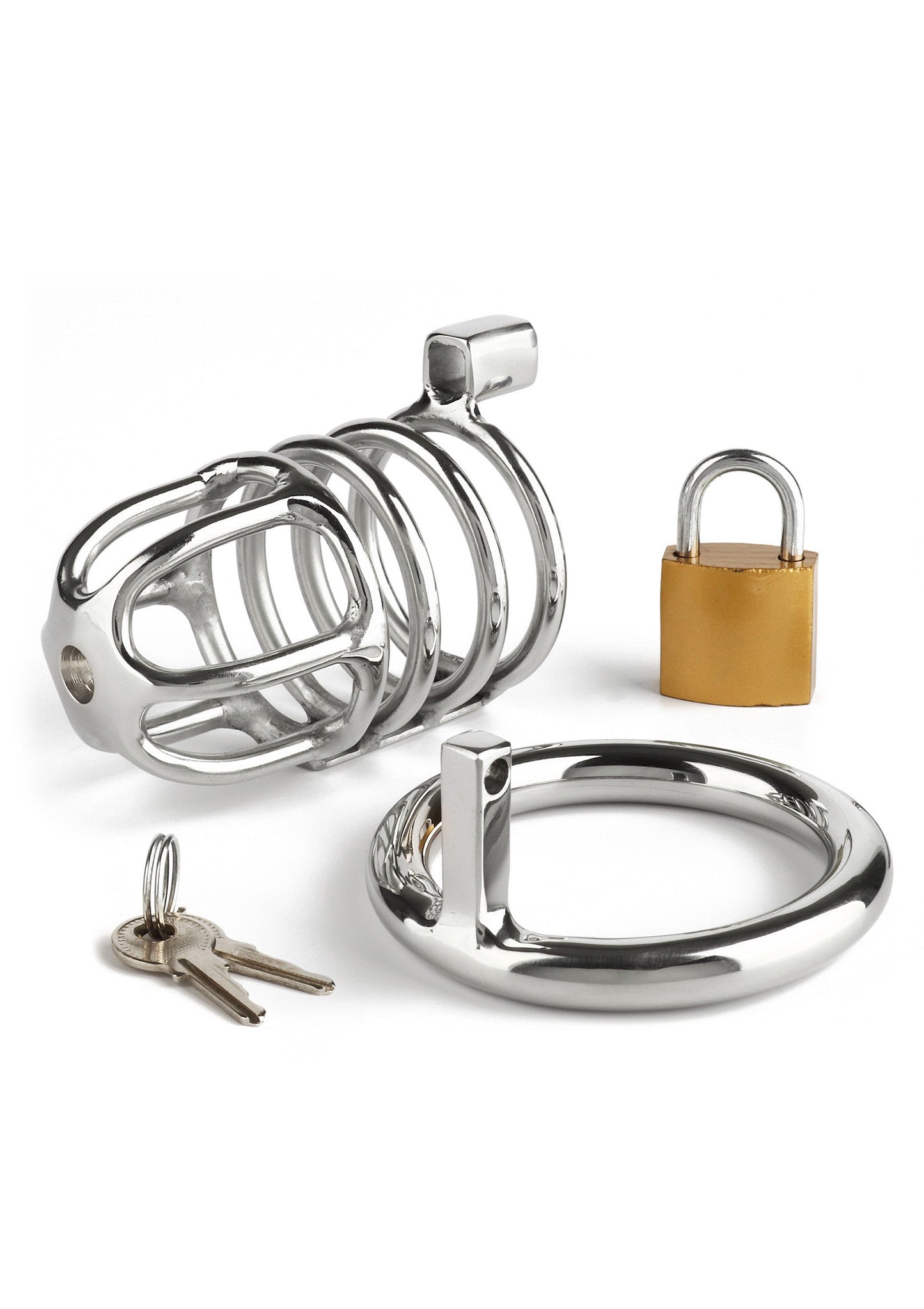 38346 mr steel master chastity cock cage