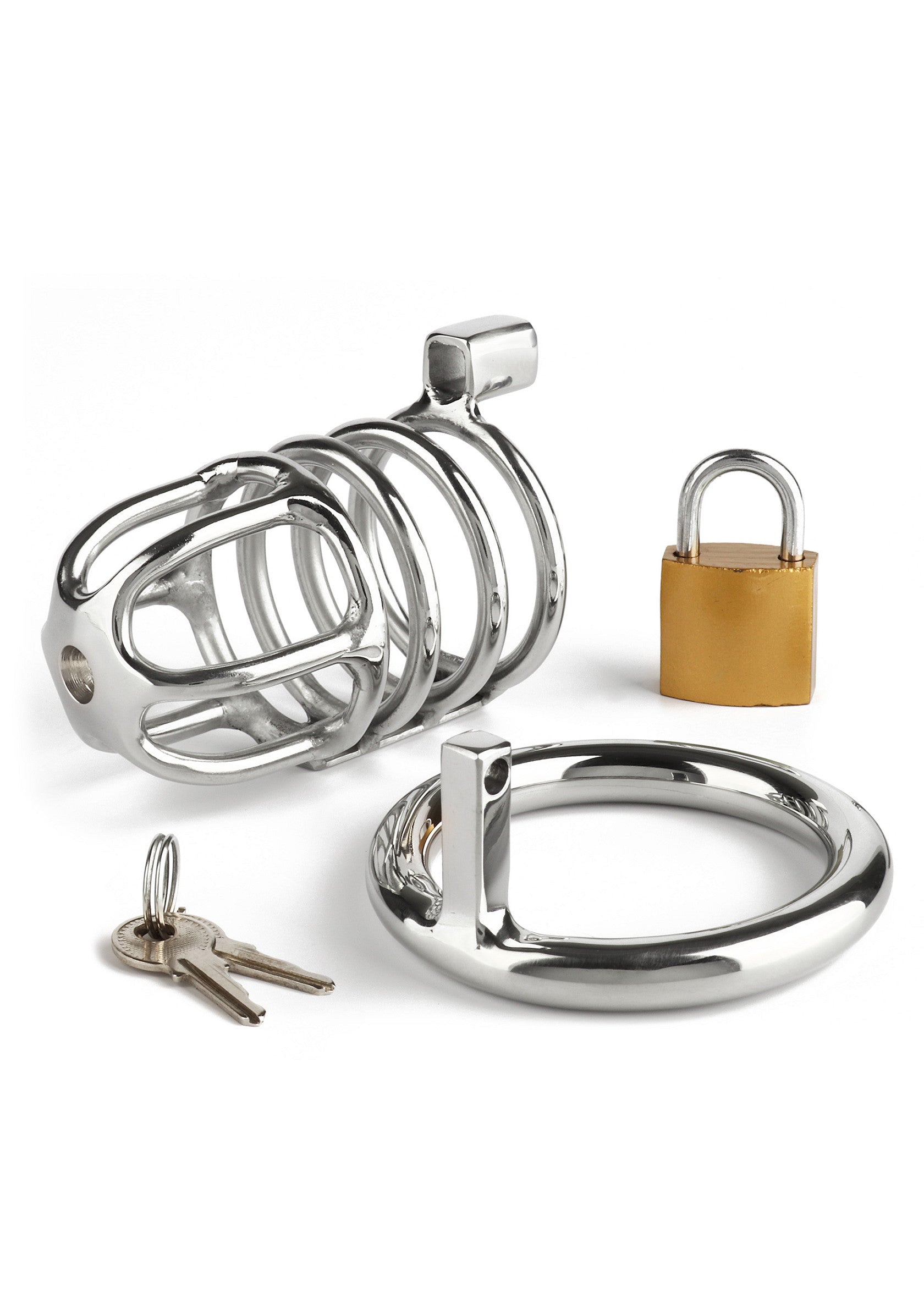 38346 mr steel master chastity cock cage