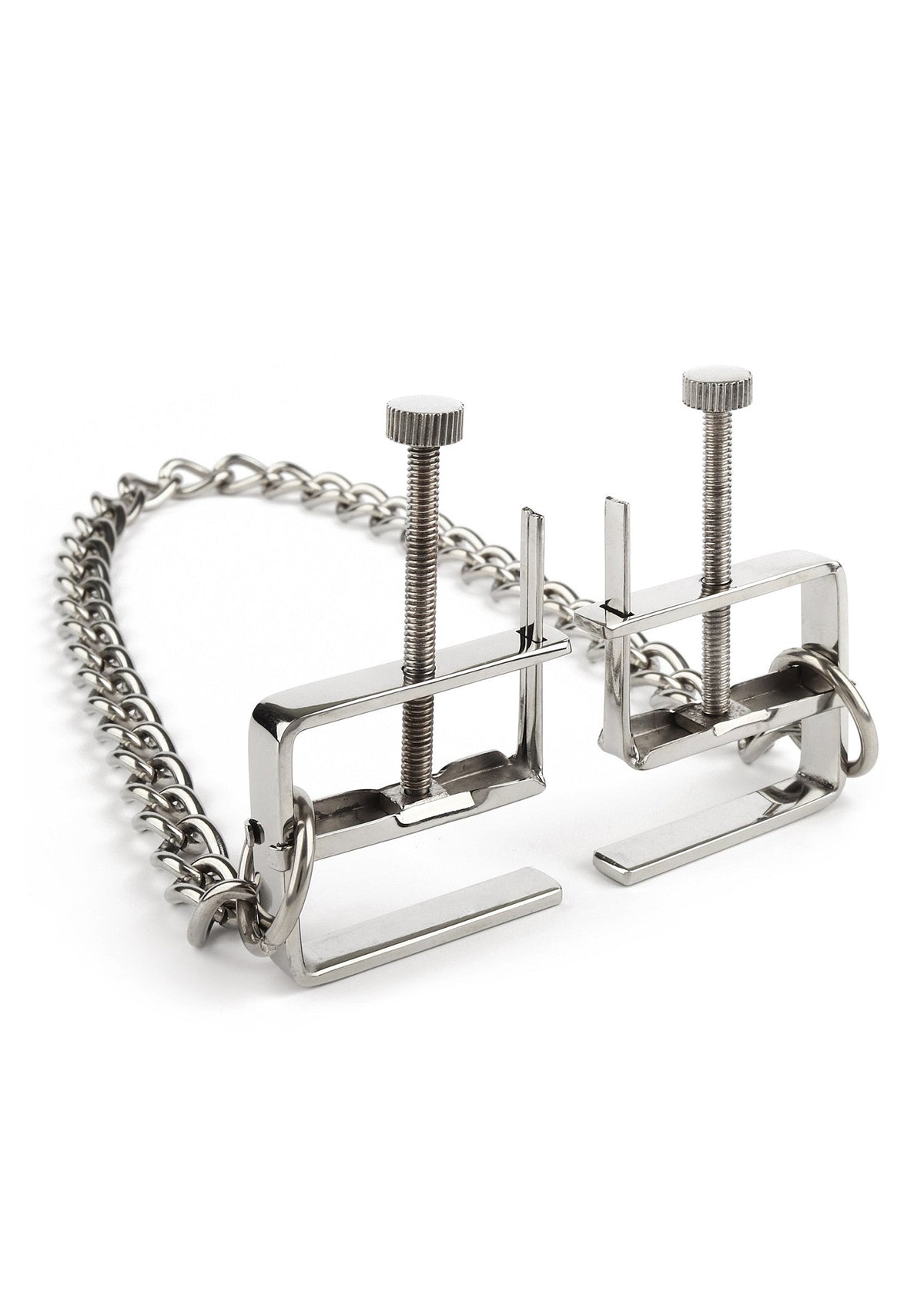 38405 mr steel press nipple clamps with chain