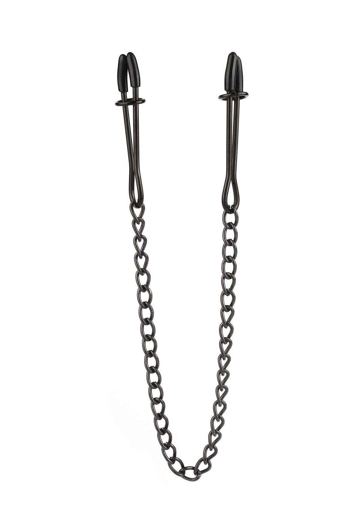 38407 mr steel tweezer nipple clamps black