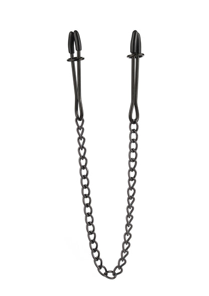 38407 mr steel tweezer nipple clamps black