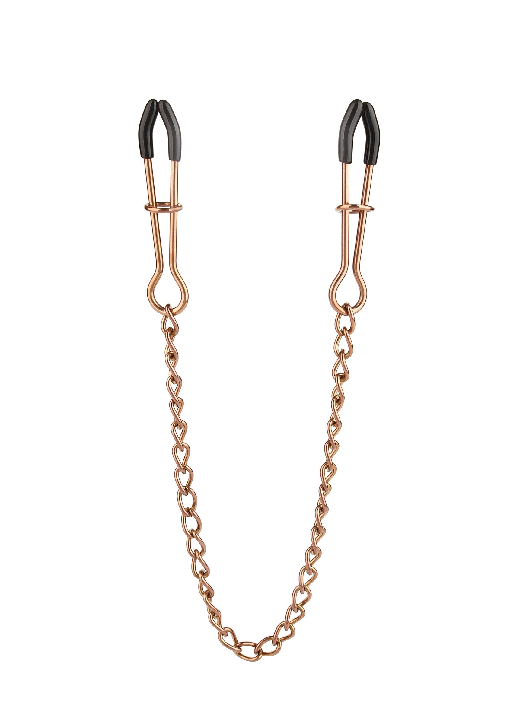 38408 mr steel tweezer nipple clamps gold
