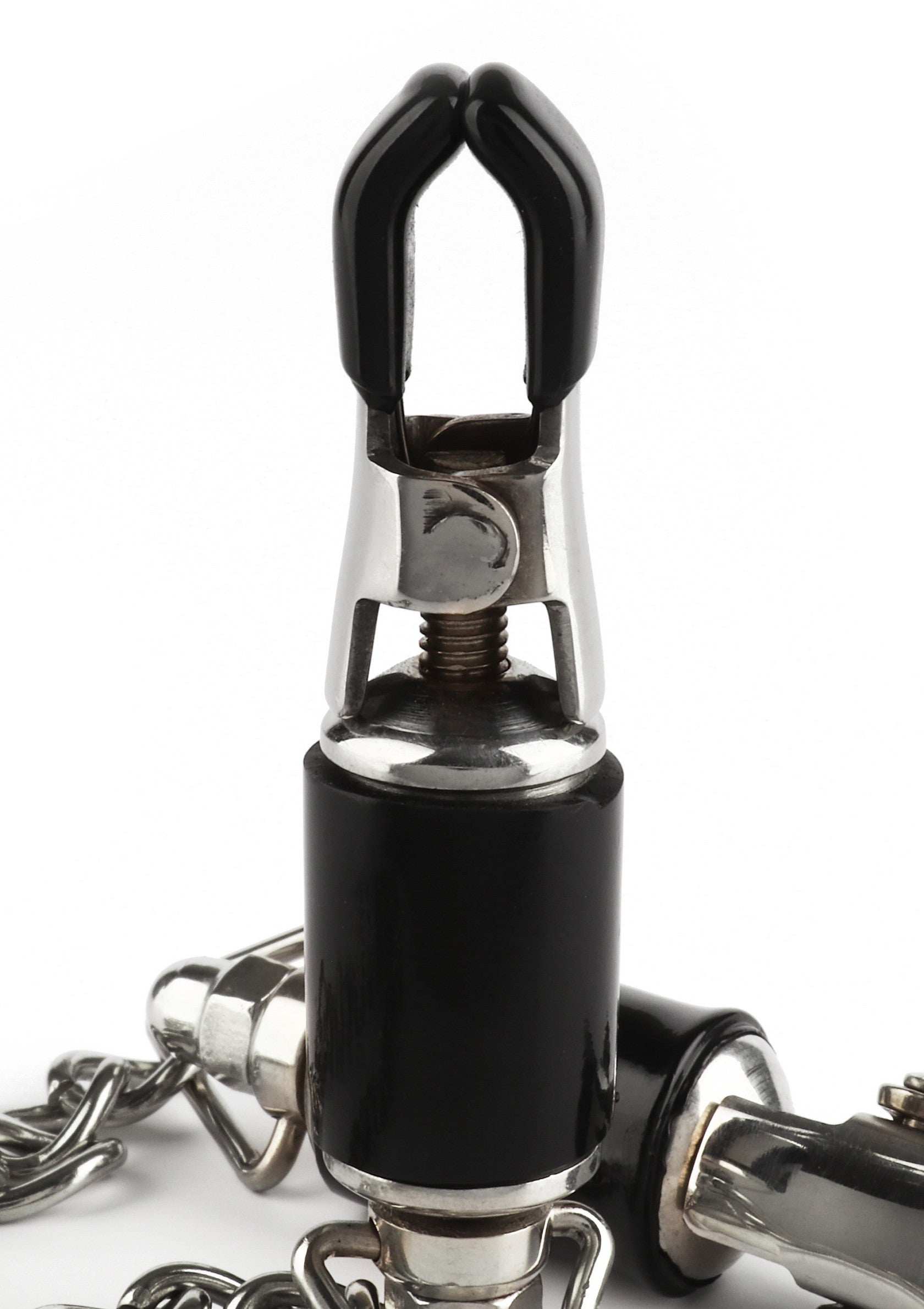 38413 mr steel barrel tit clamps with chain