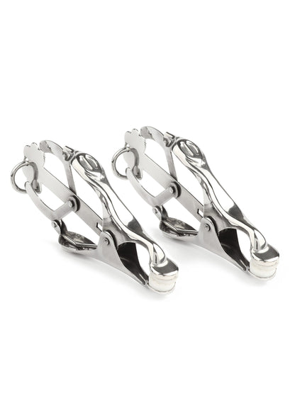 38415 mr steel squeezer nipple clamps w ring