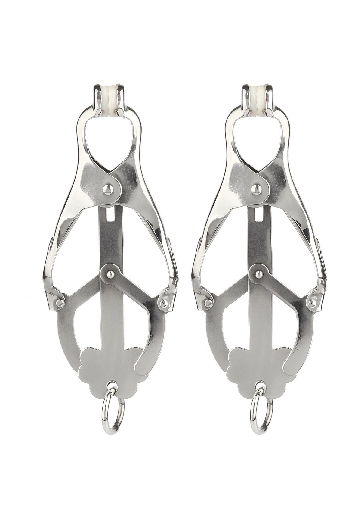 38415 mr steel squeezer nipple clamps w ring