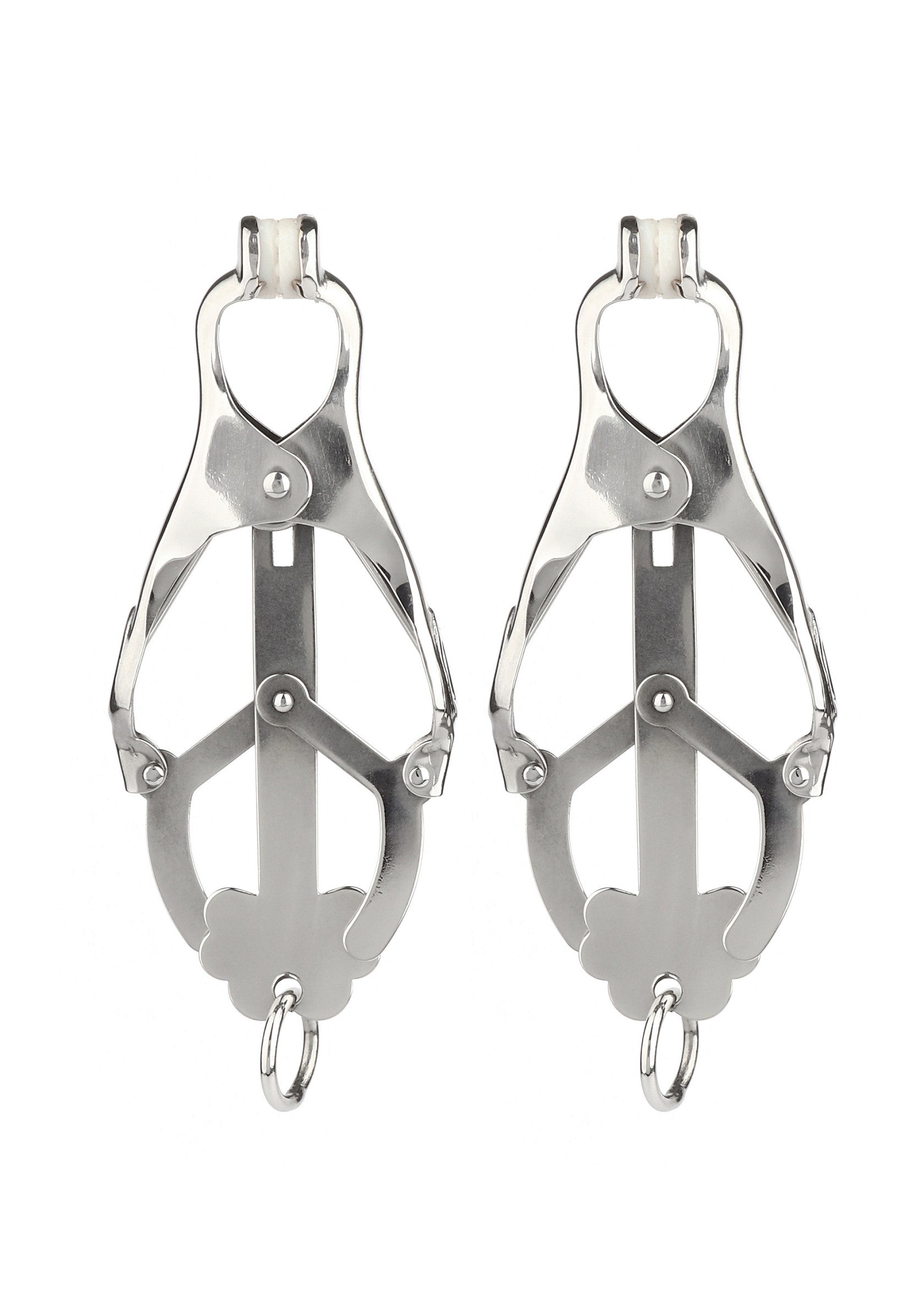 38415 mr steel squeezer nipple clamps w ring